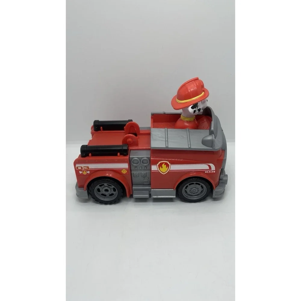 PAW PATROL MARHSALL WITH FIRE TRUCK TOY‎